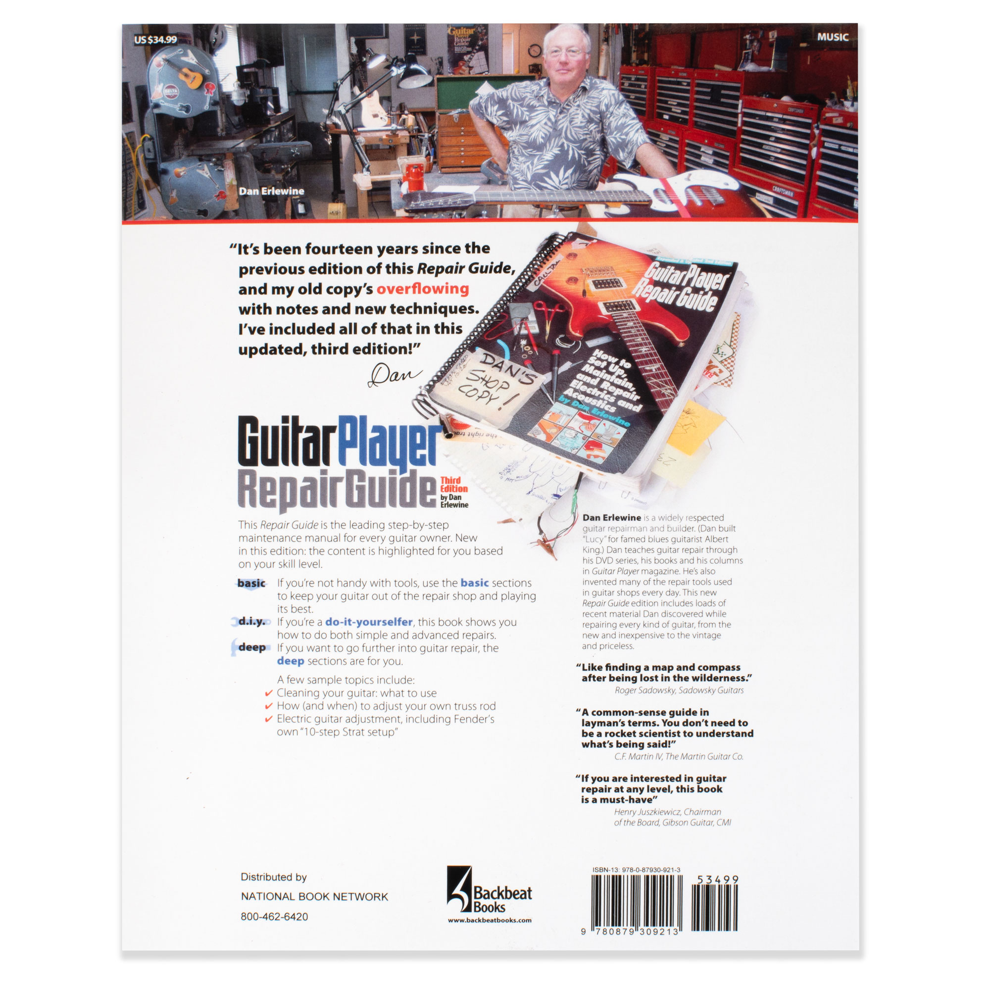 Guide de réparation du joueur de guitare